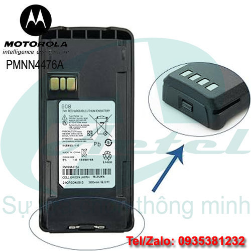 Pin bộ đàm Motorola PMNN4476A