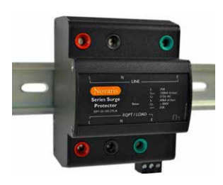 Novaris SSP1-20-50-275-A Thiết bị lọc sét 1 pha dạng hộp DIN bảo vệ nguồn điện