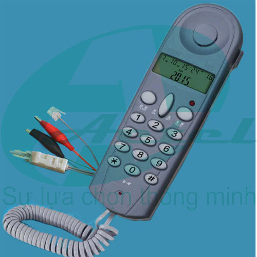 Máy kiểm tra đường dây, Điện thoại Test phone có màn hình S-4