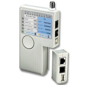 Test tín hiệu đường dây 4 chức năng RJ45, RJ11, USB, BNC