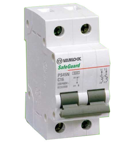 Cầu dao tự động Safeguard FS45N loại 2 cực dòng điện 20A