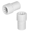 Khớp nối thẳng ống đàn hồi SP9025CM/VL9025CM một đầu nối trong với phụ kiện ống Phi 25
