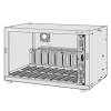 LIK-MCKTE.STG - Main cabinet (9 slot, cover, PSU & 19" rack mount bracket)