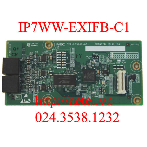 IP7WW-EXIFB-C1 - Card nối khung tổng đài điện thoại NEC SL2100